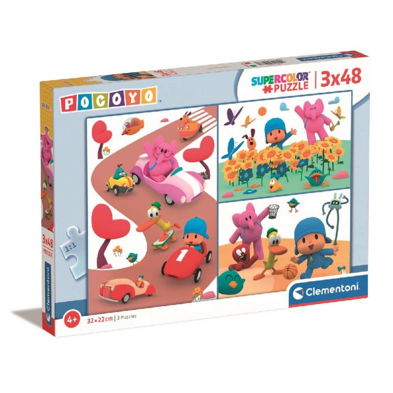 PUZZLE 25277 3X48 POCOYO**