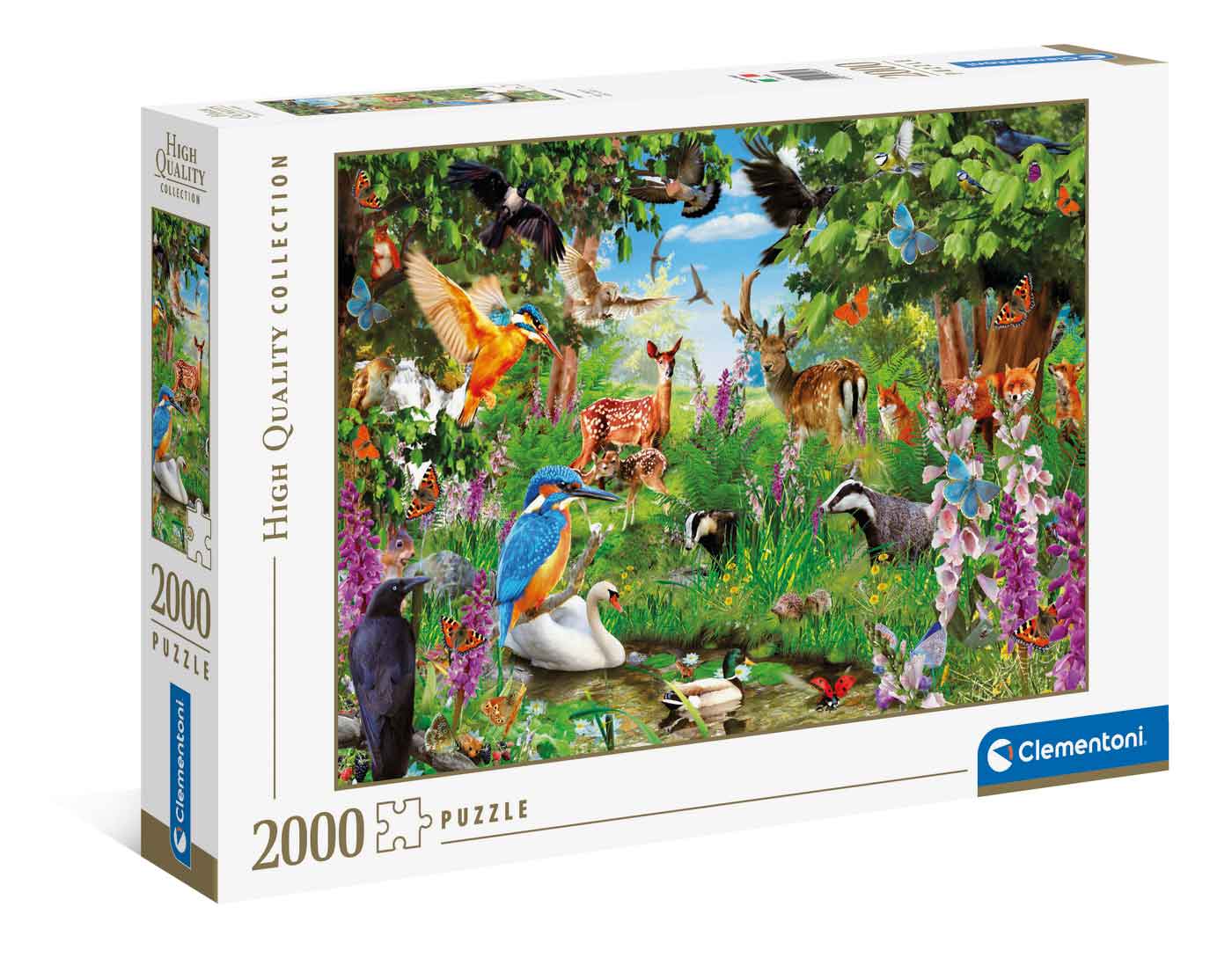 PUZZLE 32566 2000 HQC FANTASTIC FOREST