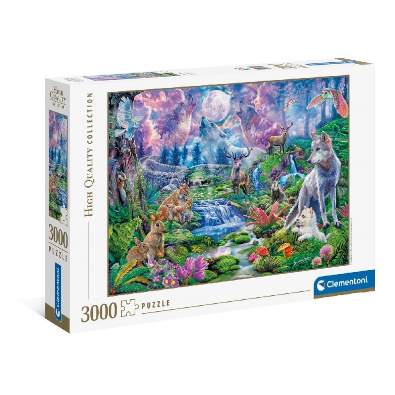 PUZZLE 33549 3000 HQC MOONLIT WILD