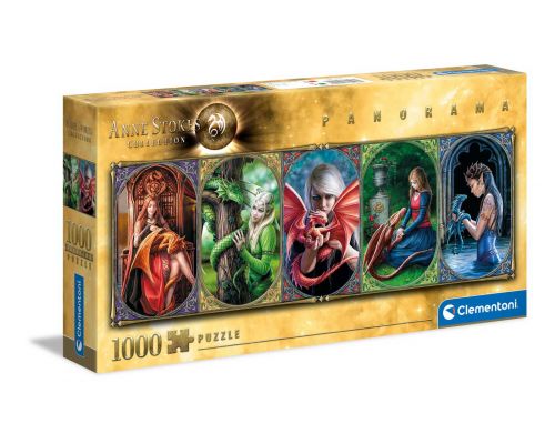 PUZZLE 39598 1000 PANORAMA ANNE STOKES - DRAGO