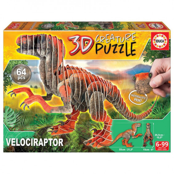 PUZZLE 3D 19382 VELOCIRAPTOR