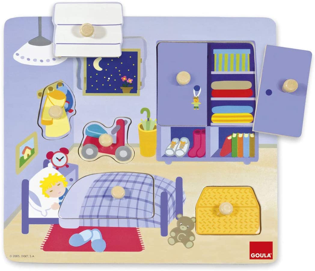 PUZZLE 53034 ENCAJABLE MADERA HABITACION**