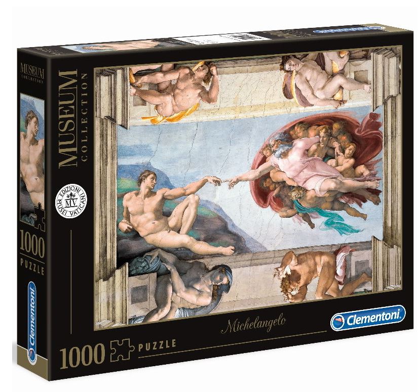 PUZZLE 98309 1000 CREAZIONNE DELL'UOMO SQUARE**