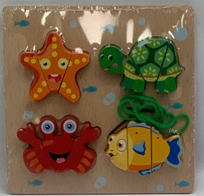 PUZZLE ANIMALES CON CUERDA 1363