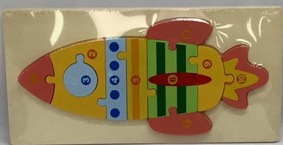 PUZZLE DE MADERA NAVE 1354