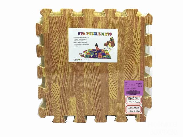 PUZZLE EVA MADERA 9 PIEZAS 6412991 30X30CM