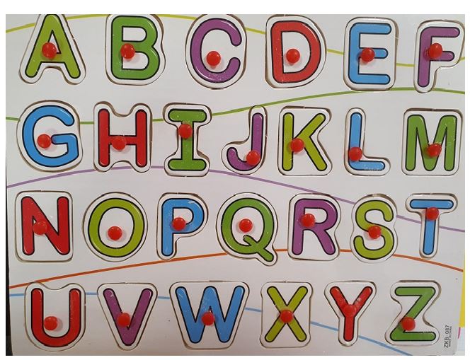 PUZZLE LETRAS MADERA 902-23