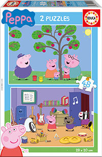 PUZZLE PEPPA PIG 15920 2X48