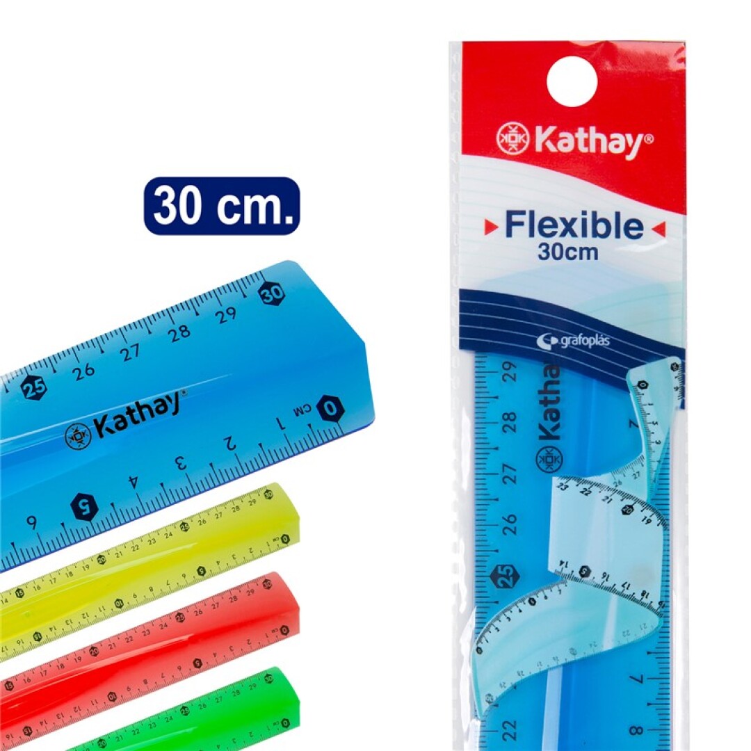 REGLA FLEXIBLE 30CM 86420500
