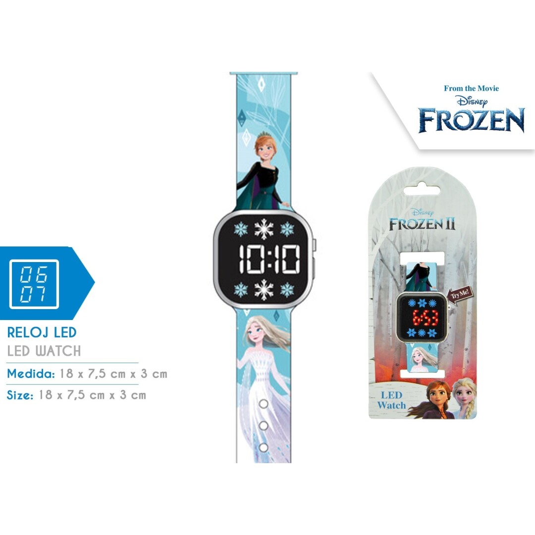 RELOJ FZN4918 LED FROZEN (NK23)