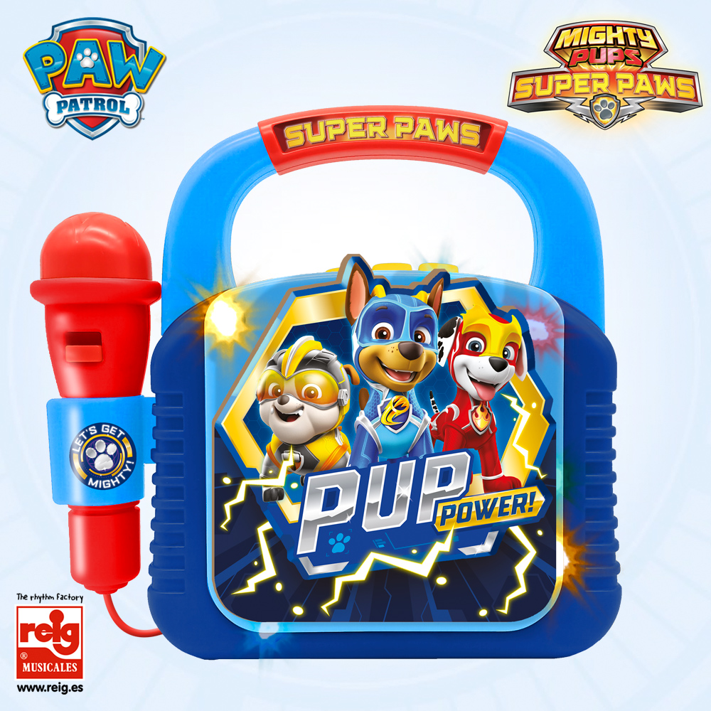 REPRODUCTOR MP3 2537 BLUETOOTH CON MICROFONO PATRULLA CANINA