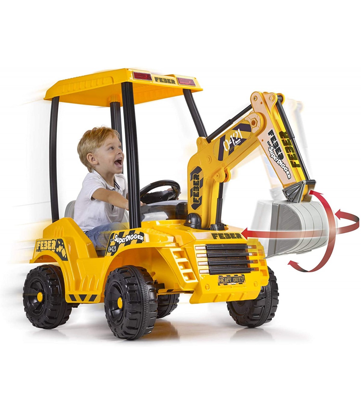 RETRO EXCAVADORA 800012320 (J) FEBER SUPER DIGGER 12V