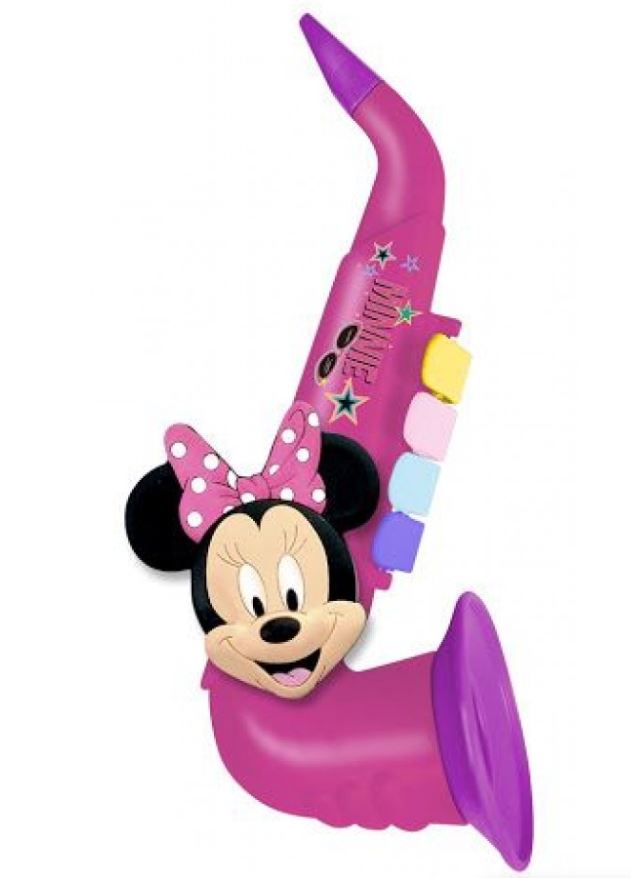 SAXOFON 5544 4 NOTAS 29CM MINNIE EN ESTUCHE*