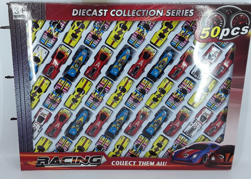 SET 50 COCHES METAL 1222-22