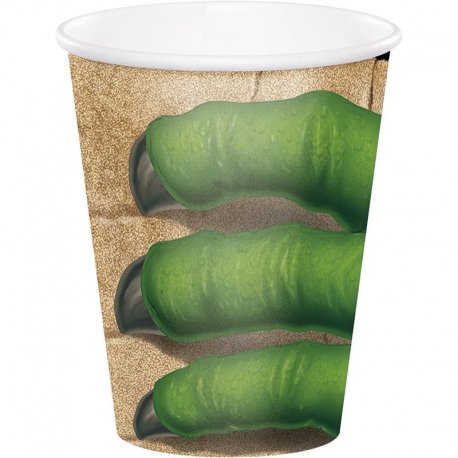 SET 8 VASOS JURASIC DINO CV22475