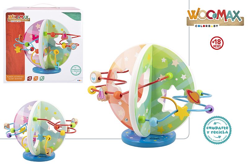 SET ACTIVIDADES 46441 PLANETA DE MADERA**