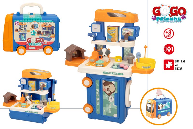 SET AUTOBUS 49705 CUIDADOS MASCOTA**