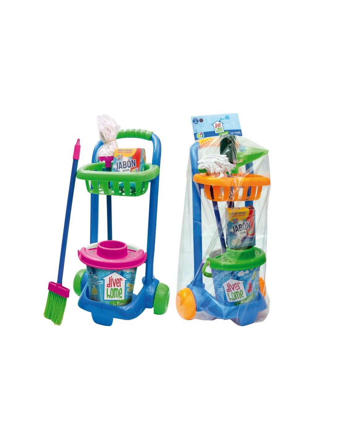 SET CARRO LIMPIEZA 08001