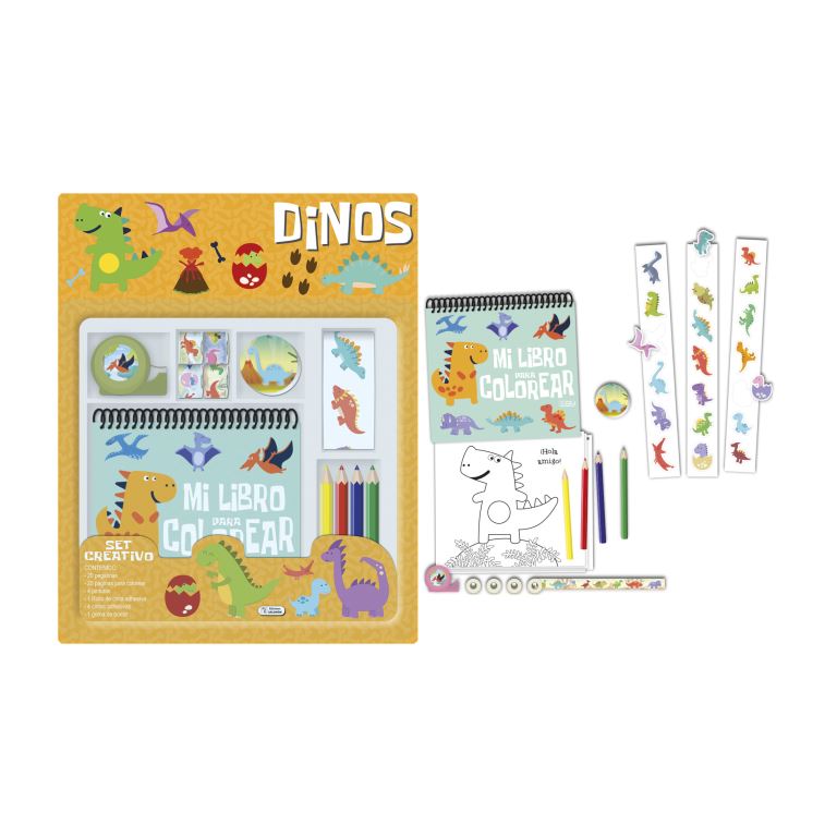 SET CREATIVO DINOS CCA056-2