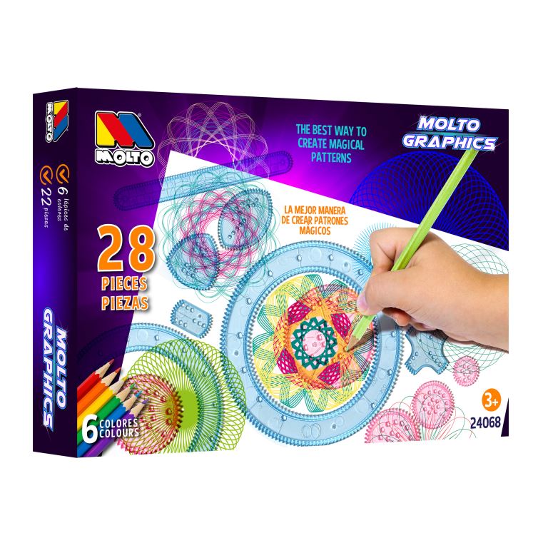 SET DE DIBUJO 24068 MOLTO GRAPHICS