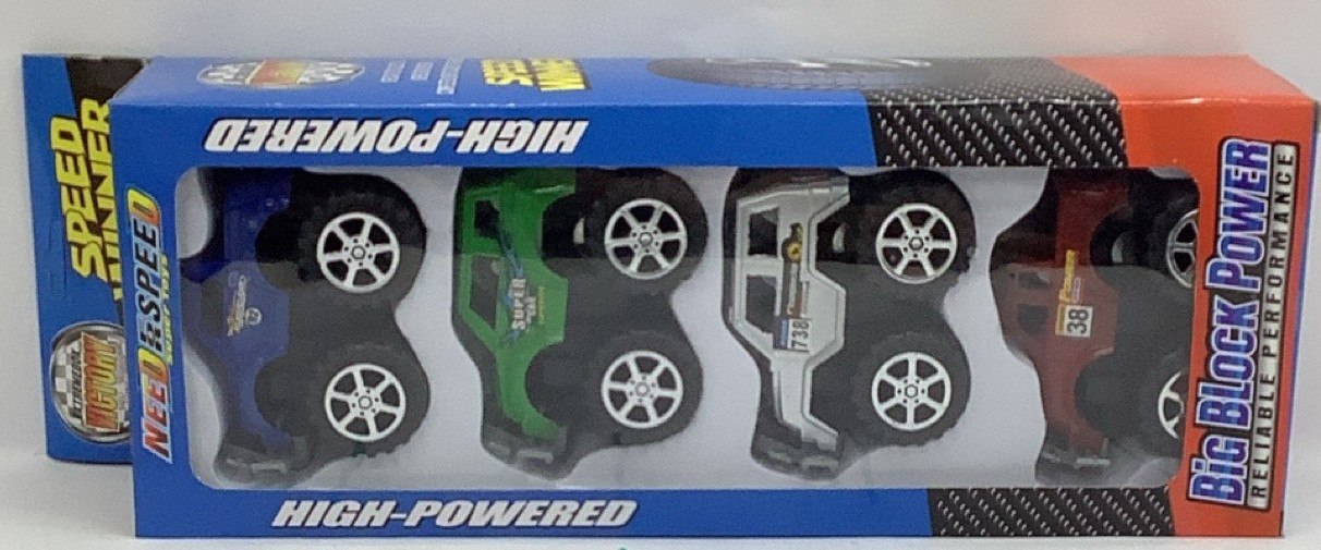 SET DE MONSTER TRUCK 4 PIEZAS 1465