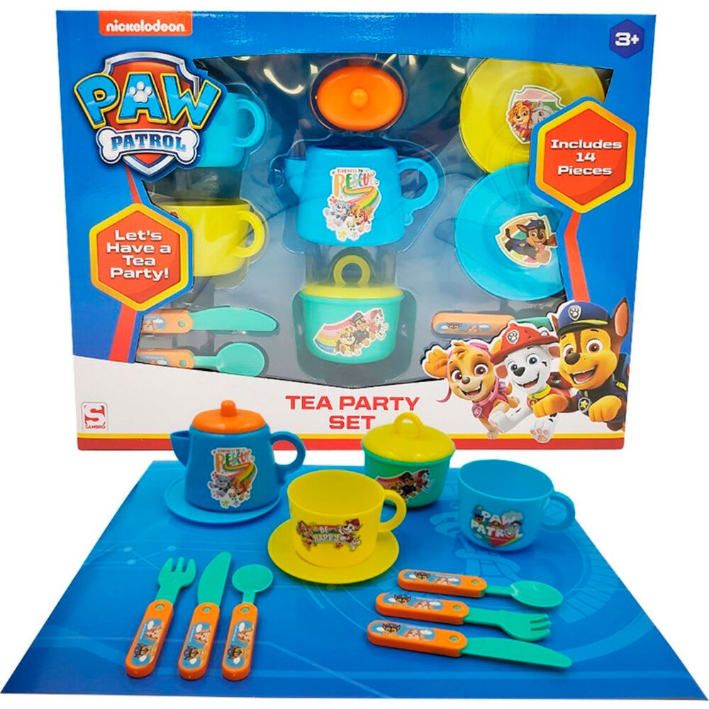 SET DE TE CON 14 PIEZAS PAW PATROL 2022369**
