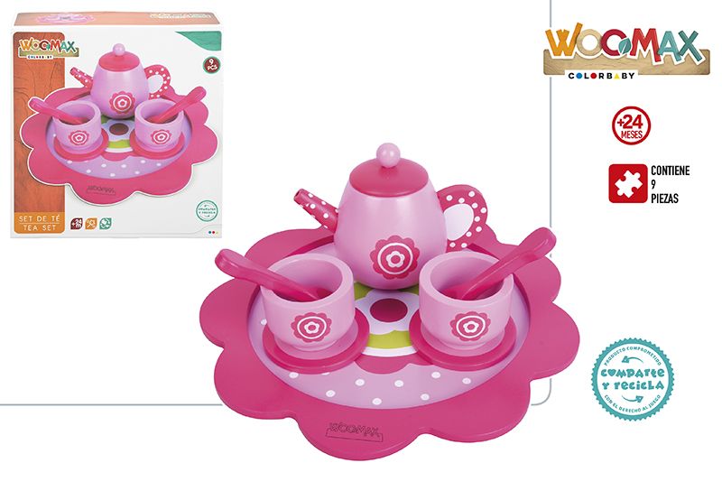 SET DE TE MADERA 46478**