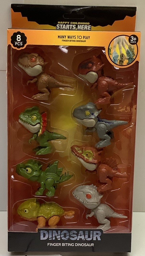 SET MINI DINOSAURIOS 8 PIEZAS 1546