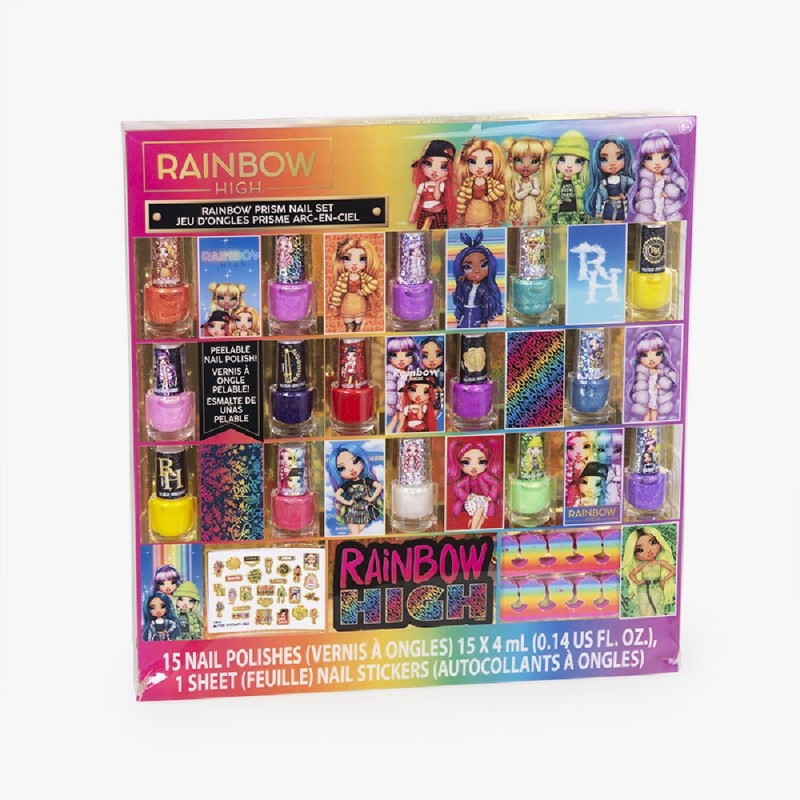SET PINTAUÑAS RH0014GA RAINBOW HIGH (NK24)