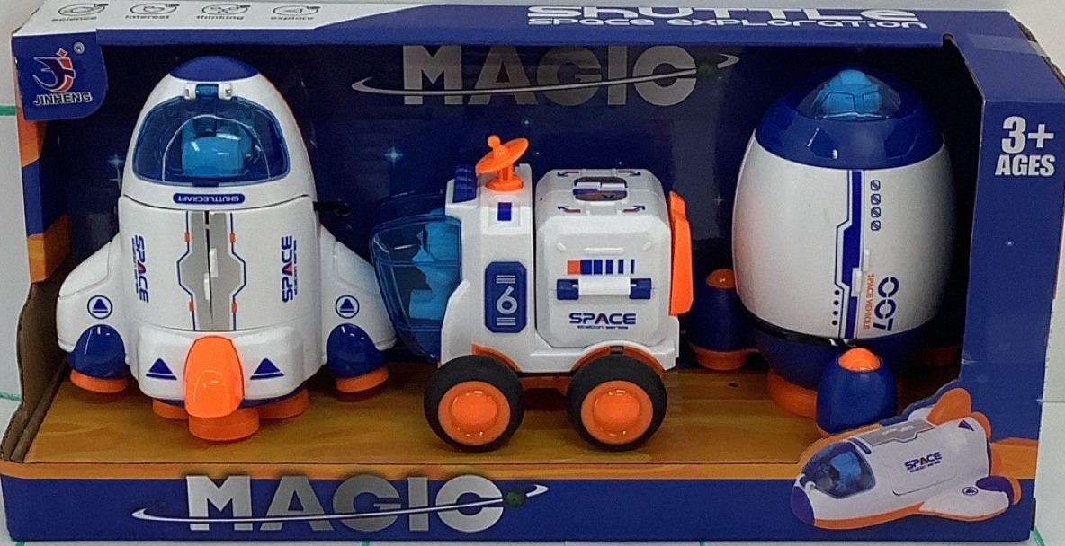 SET VEHICULOS ESPACIALES FRICCION Y RETROFRICCION 1641