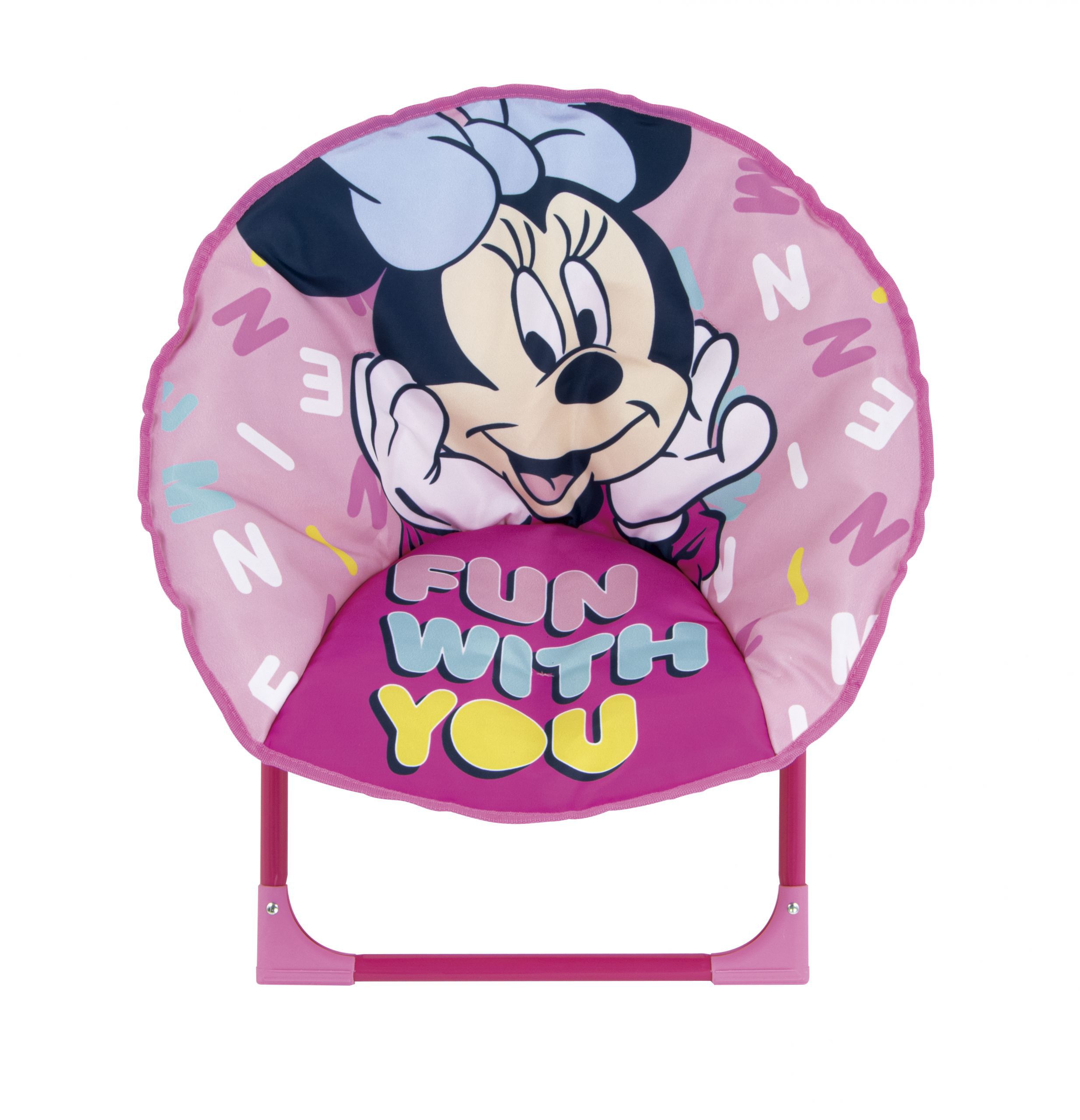 SILLA MOON CHAIR WD14419 MINNIE MOUSE 50X50X50CM