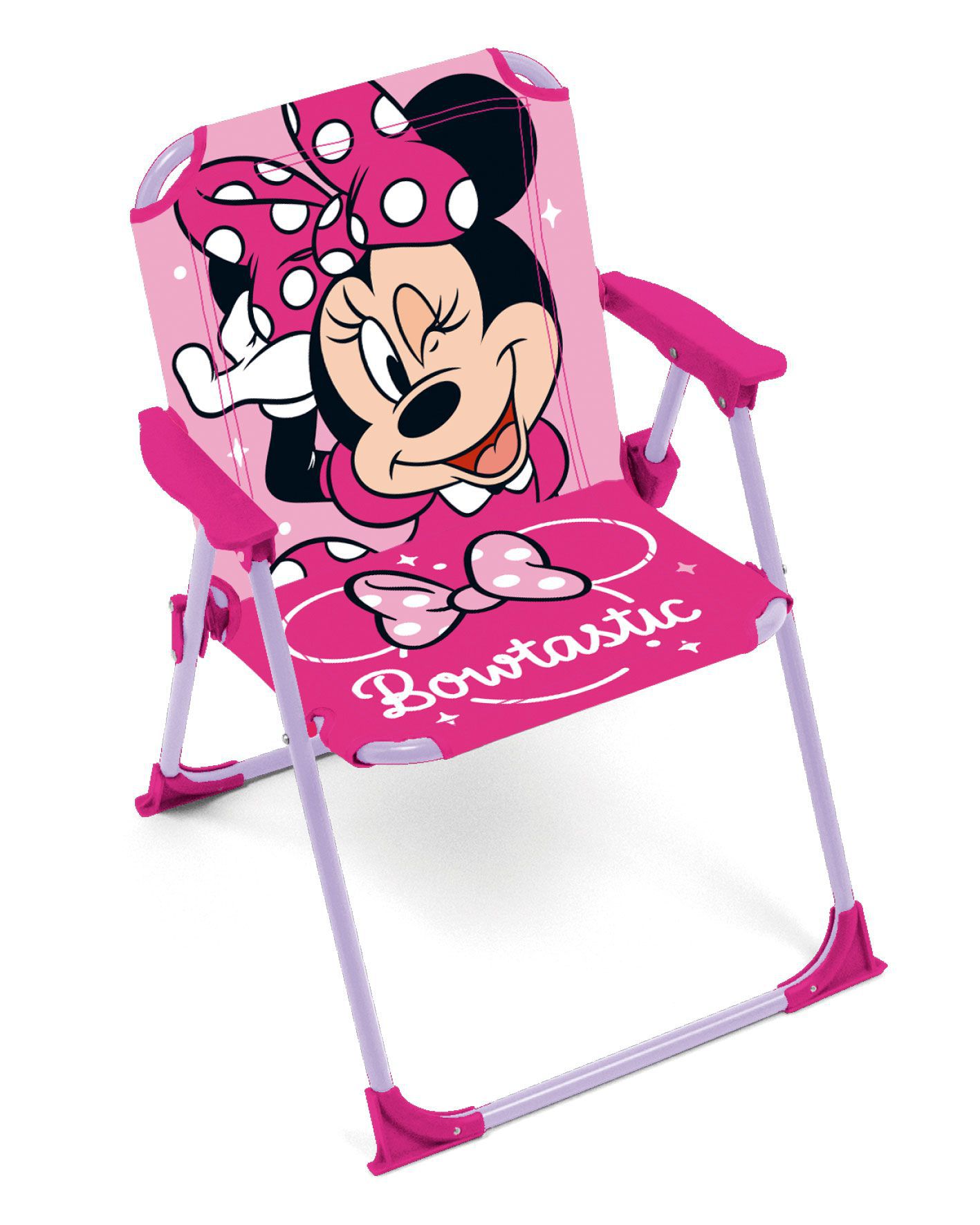 SILLA WD16121 MINNIE PLEGABLE CON BRAZOS 38X32X53CM