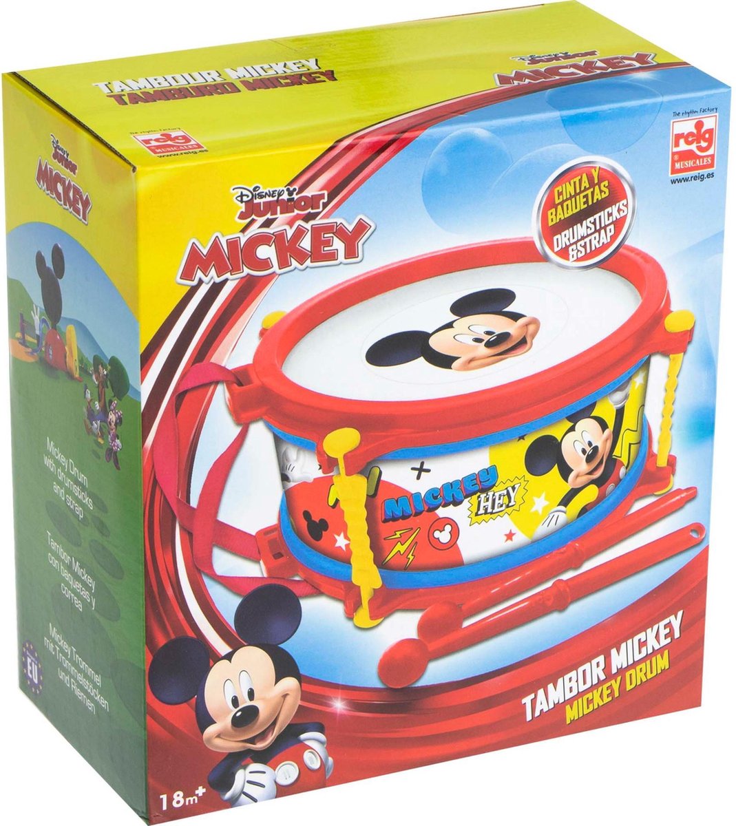 TAMBOR EN ESTUCHE 5565 MICKEY*
