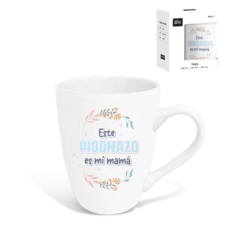 TAZA 350ML 3054136 MAMA PIBONAZO