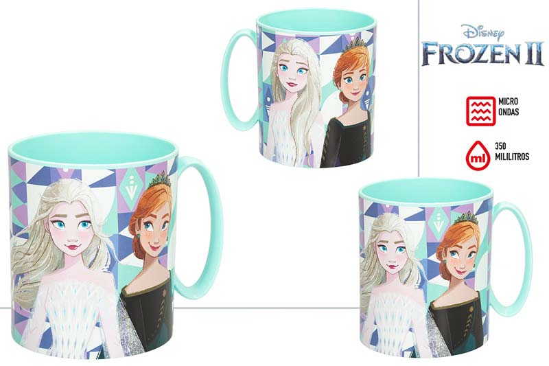 TAZA 77234 MICROONDAS 350 ML PLASTICO FROZEN