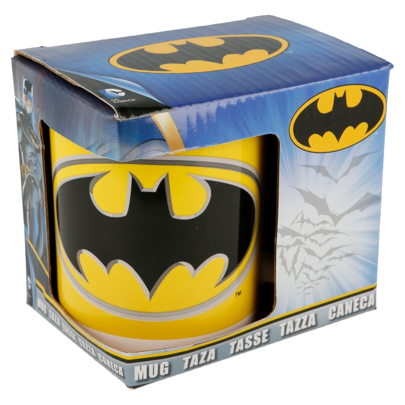 TAZA CERAMICA 325 ML EN CAJA REGALO BATMAN 46401