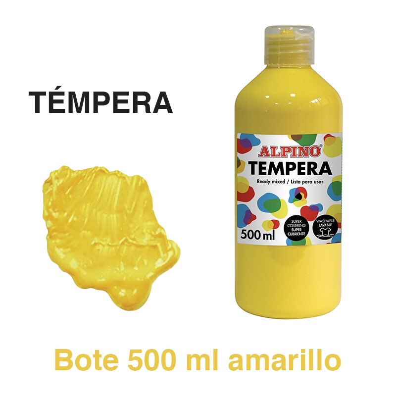 TEMPERA 500ML AMARILLO ALPINO DM010171 | 34051760