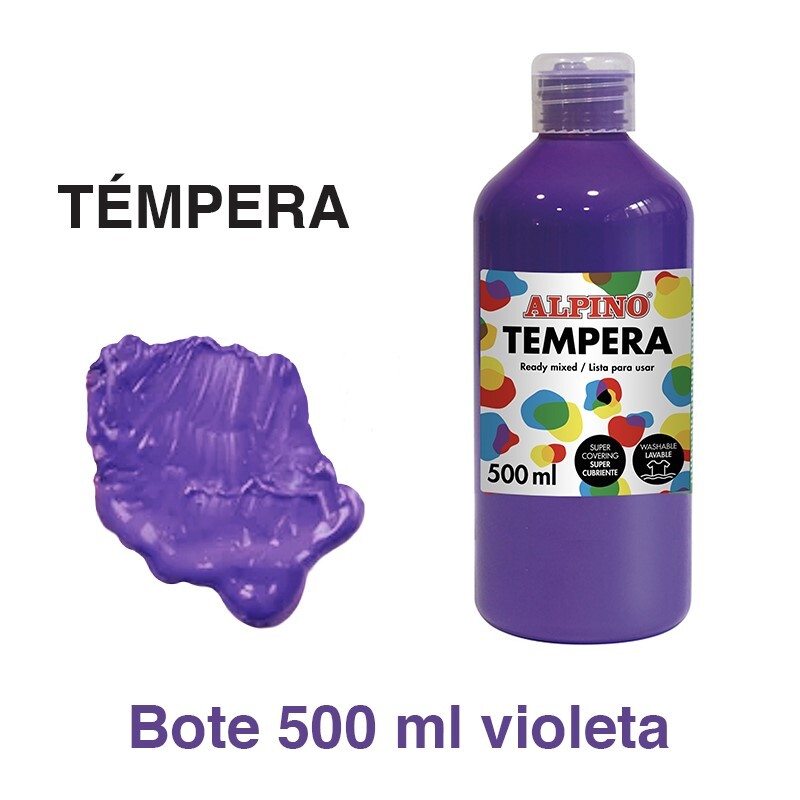 TEMPERA 500ML VIOLETA ALPINO DM010182 | 34051735