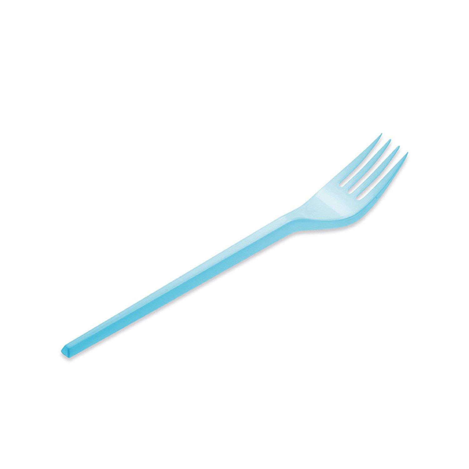 TENEDOR 1346R AZUL BABY 16.5CM 15UDS