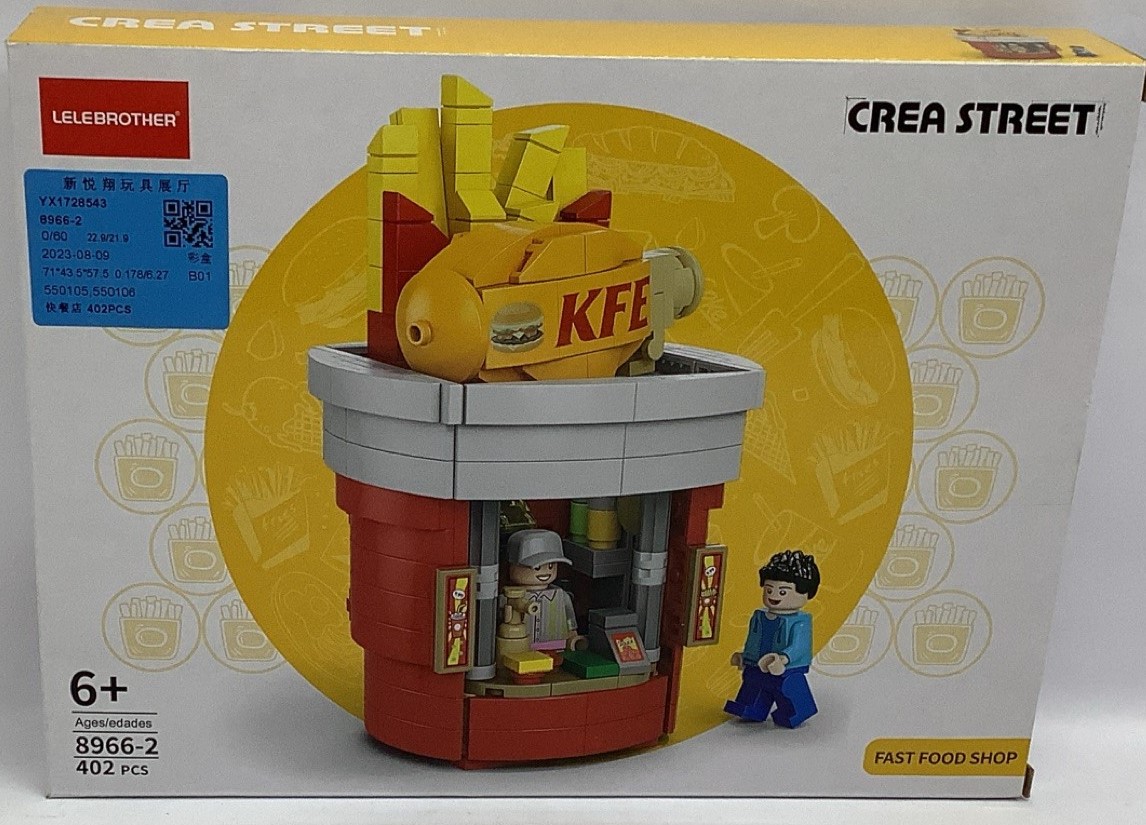 TIENDA CHICKEN PIEZAS CONSTRUCCION - 402 PCS 1290