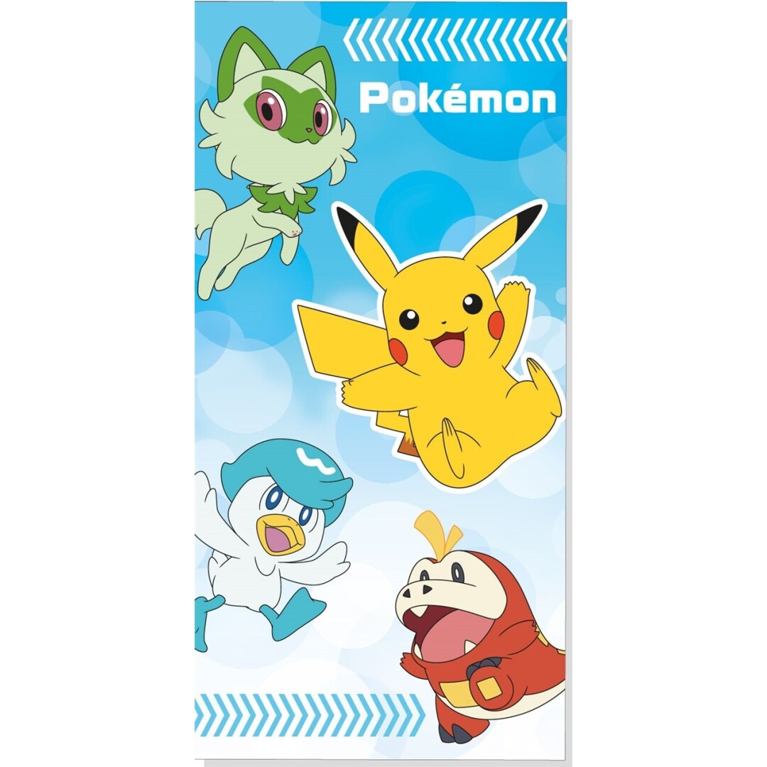 TOALLA 1043 POKEMON Y AMIGOS 140X70CM