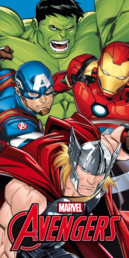 TOALLA 6025 AVENGERS 70*140**