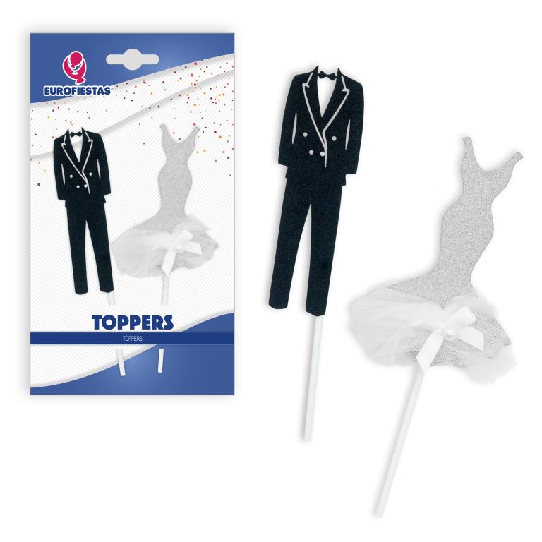TOPPER 32136 PAREJA PLATA
