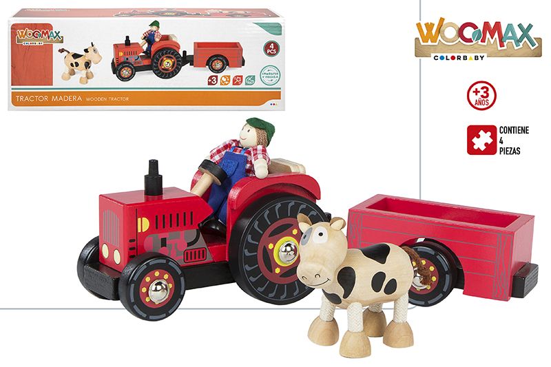 TRACTOR 43621 MADERA 33 CM