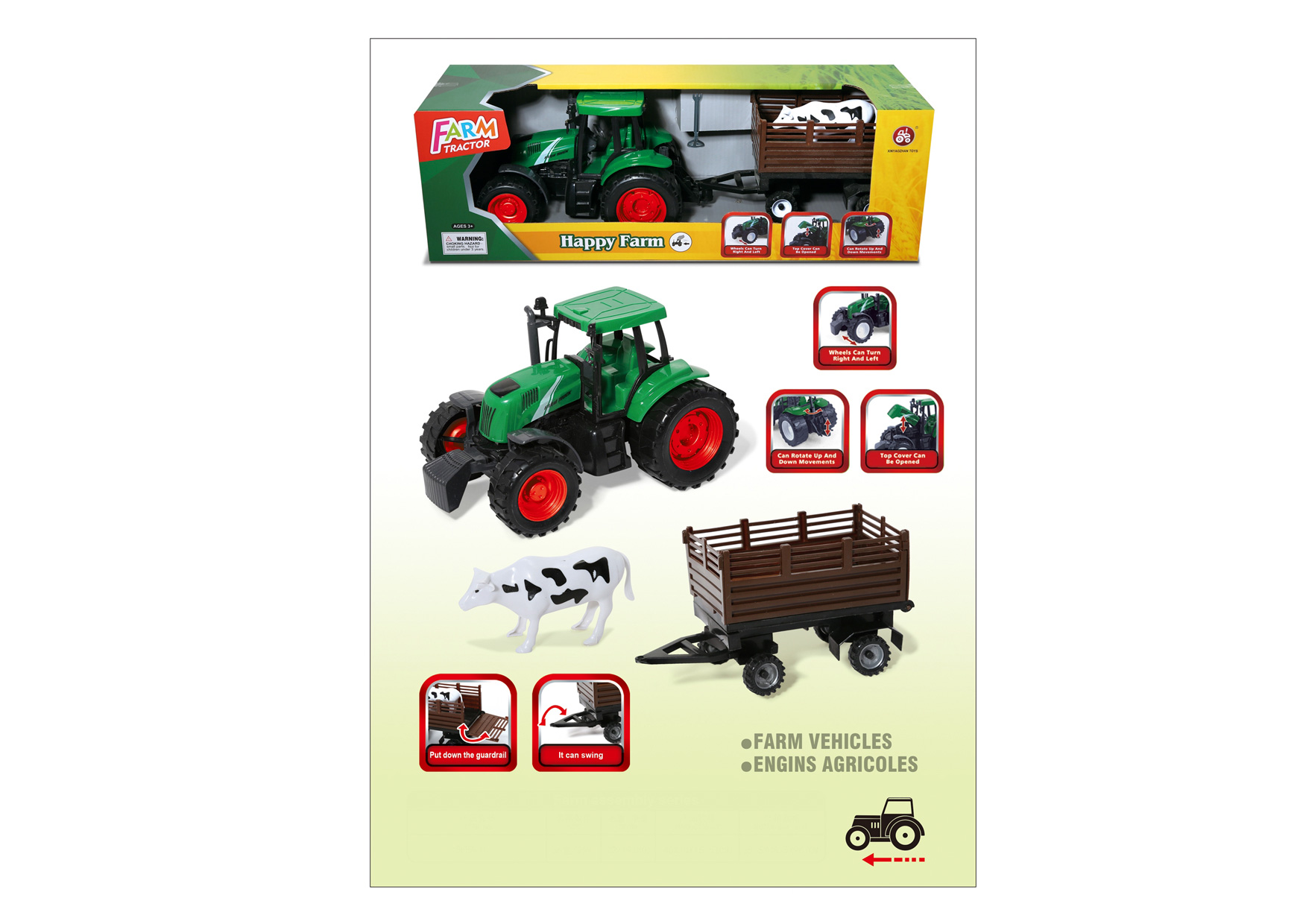 TRACTOR CAJA ANIMALES GRANDE 6346437