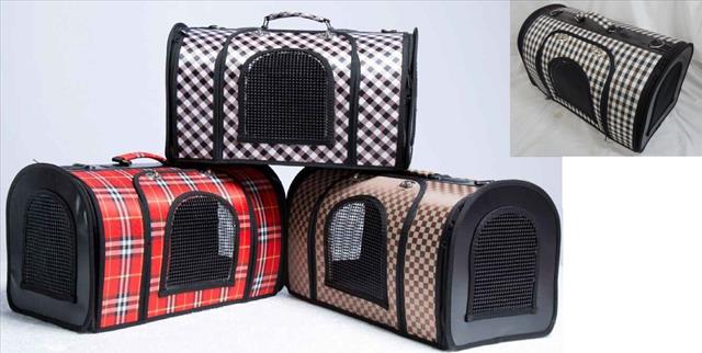 TRANSPORTIN SEMIRIGIDO MASCOTA 26X26X43CM 1954-501M