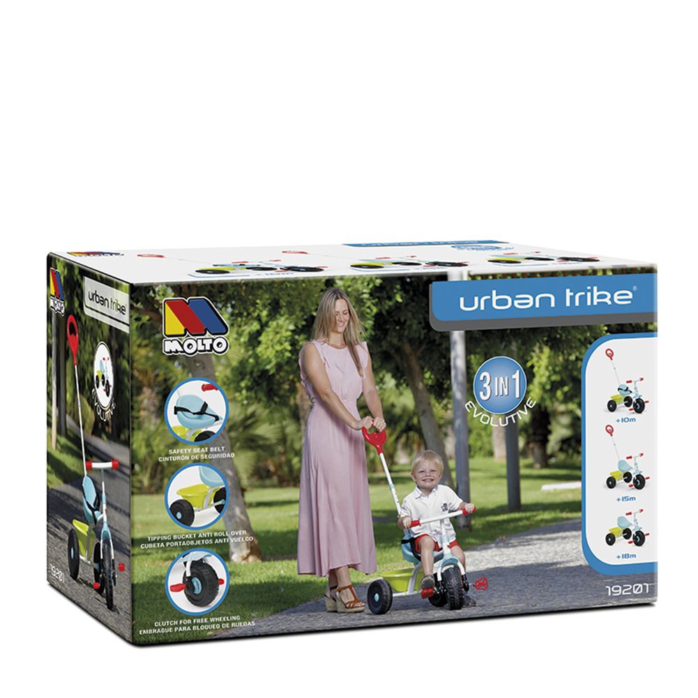 TRICICLO URBAN 19201 TRIKE BABY 3 EN 1