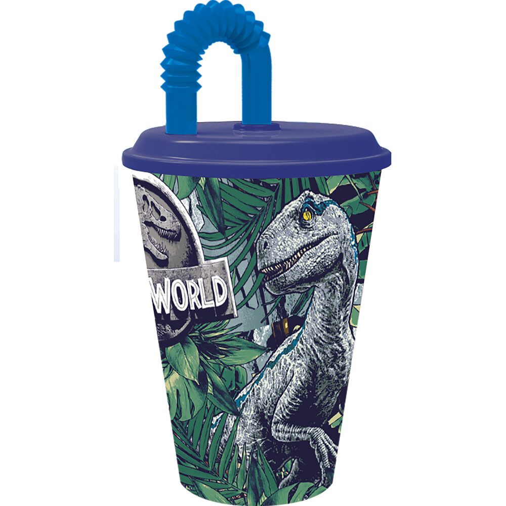 VASO CAÑA 14630 430ML JURASSIC WORLD**