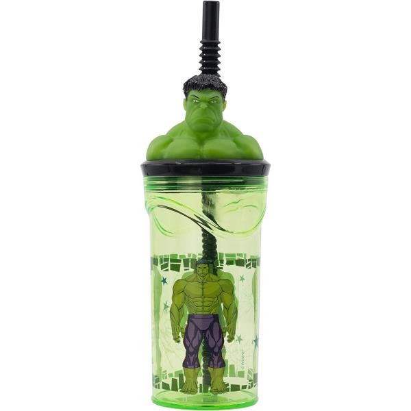 VASO FIGURITA 3D 360ML AVENGERS INVINCIBLE 74867 HULK