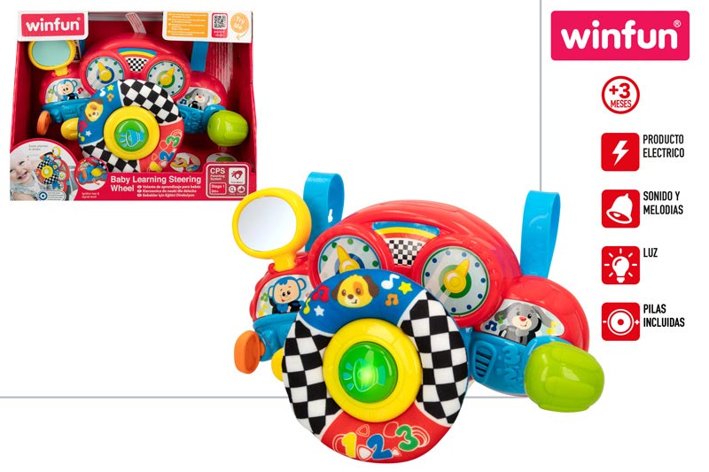 VOLANTE BEBE 46879 C/LUZ Y SONIDO